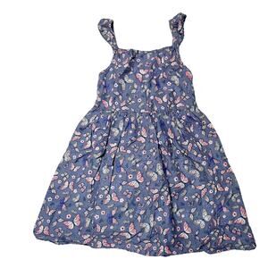 Primark Butterfly Print Dress Size 6/7